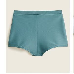 J Crew Ribbed Mini Swim Shorts NWT